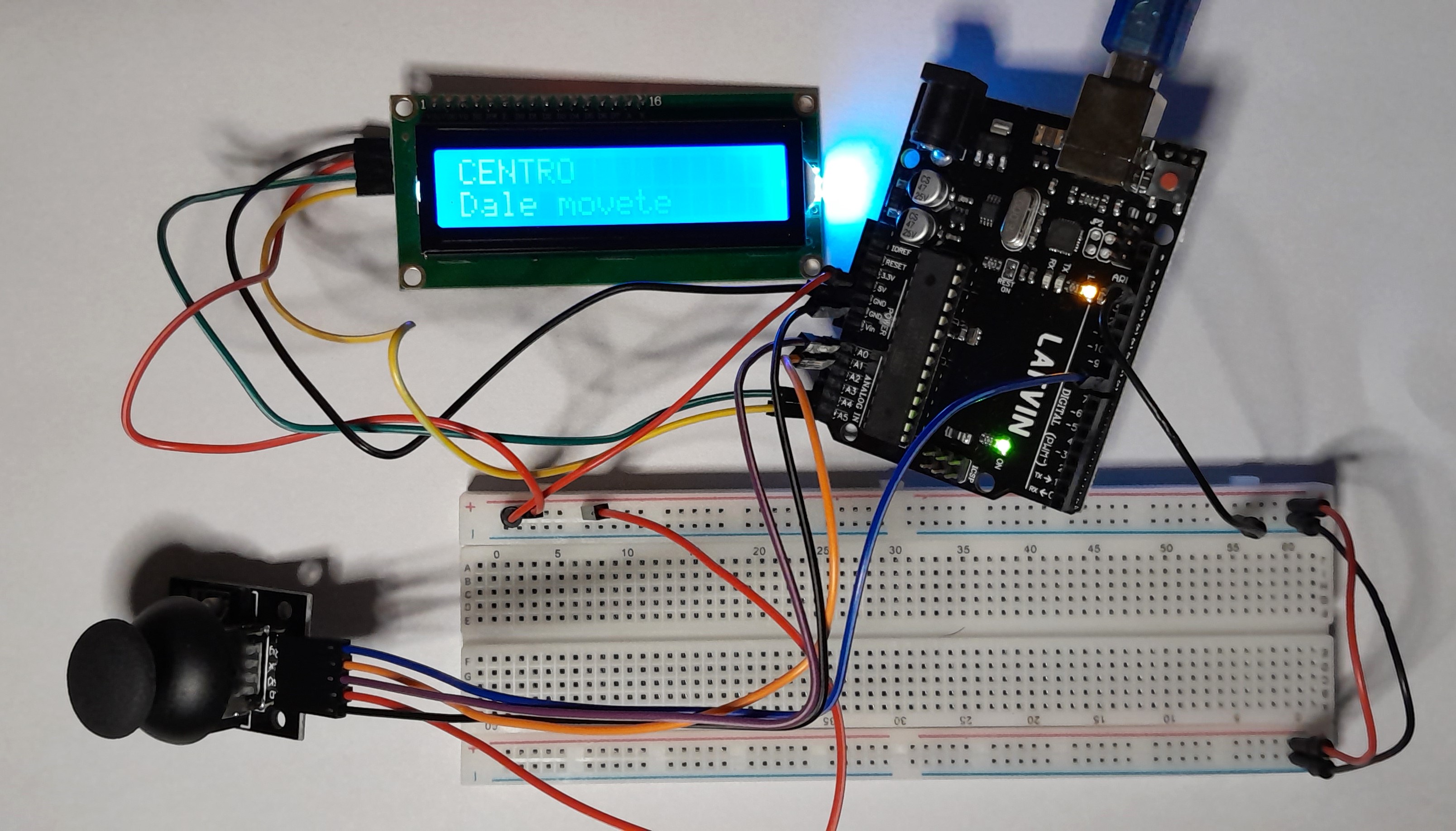 Joystick + LCD