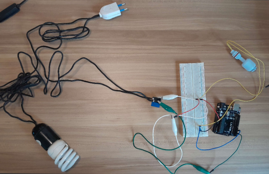 Prueba con luz