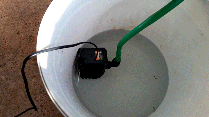 Prueba de la bomba