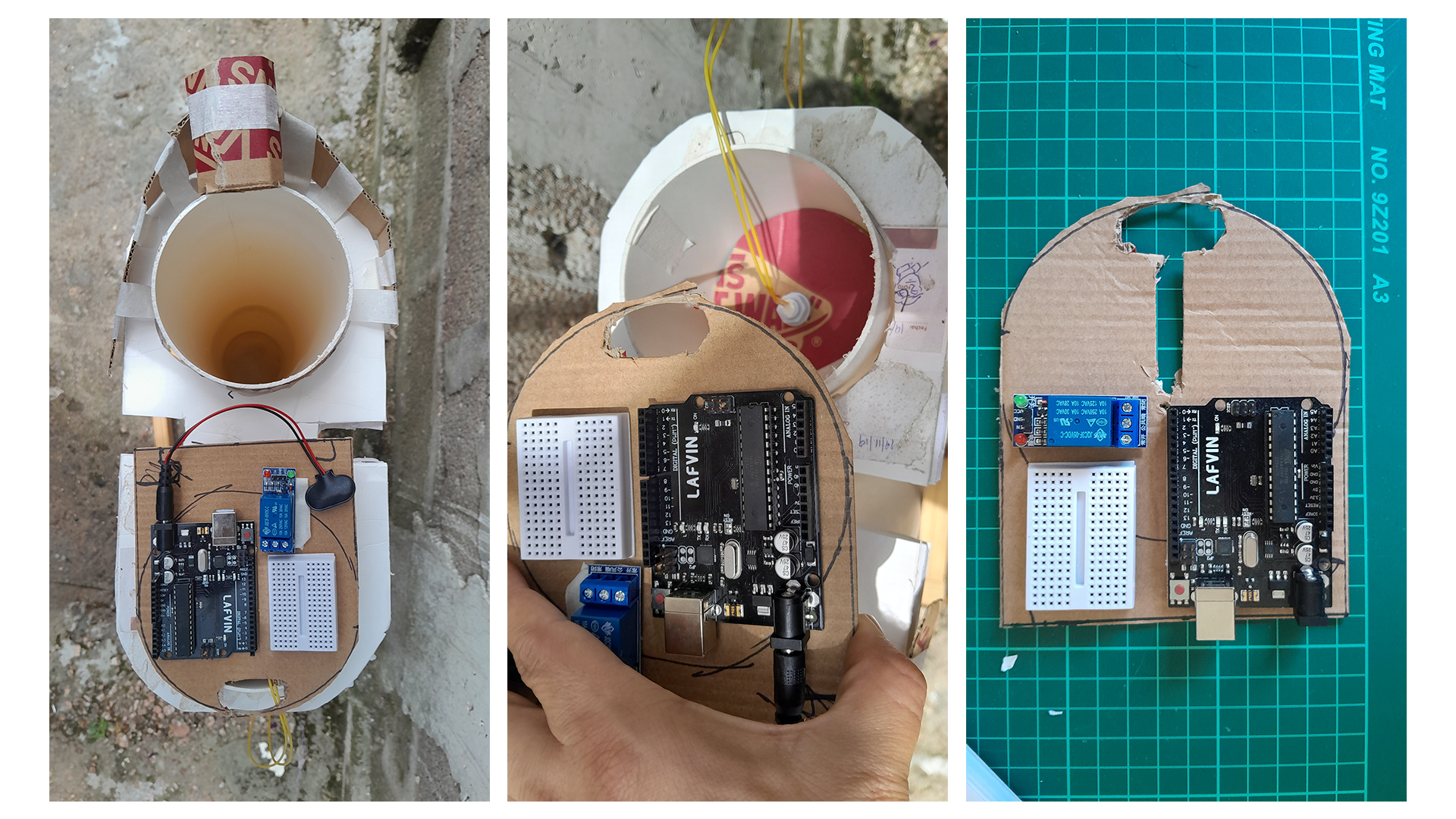 Pieza A - porta modulos electronicos